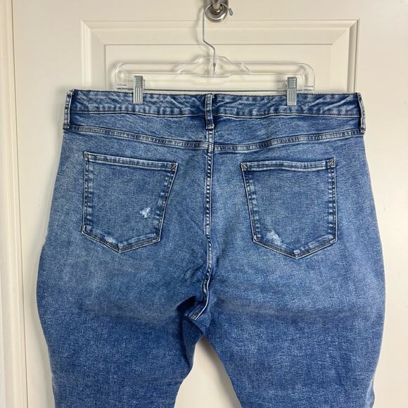 A.n.a. Distressed High Rise Straight Jeans 22W - Picture 9 of 9